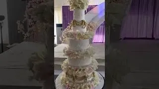 Thumbnail: Wedding Cake Set up. #cake #cakedecorating #cakedesign #cakeideas #vanillacake #ceekoni_bakes #viral