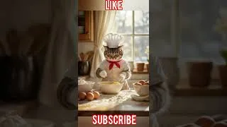 Thumbnail: This Cat Made the Perfect Pudding 🍮 #cat #cat #catvideos  #catshorts  #viralvideo