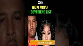 Thumbnail: Nicki Minaj Boyfriend List #shorts