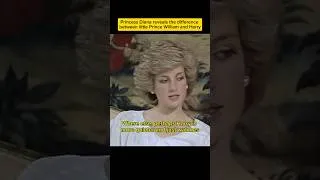 Thumbnail: Princess Diana reveals the difference between little Prince William and Harry