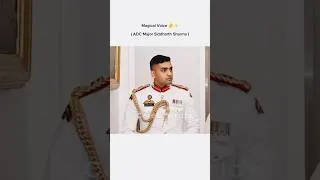 Thumbnail: Magical Voice ✨ ADC Major Siddharth Sharma #major #adc #army #defence #shorts