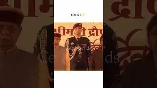 Thumbnail: Him & I ✨ Major Rishabh Singh Sambyal #major #adc #parasf #army #shorts