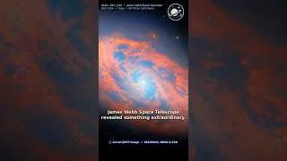 Thumbnail: The Galaxy That Was Hidden in Dust — Until Webb Saw Through It.