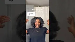 Thumbnail: blow dry tutorial for type 4 hair #blowdryshorthair #type4hair #naturalhair #hairtutorial #blowout