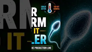 Thumbnail: There Is a Reason the Testes Sit Outside the Body.   #Shorts #MaleFertility #SpermHealth #CellFresco