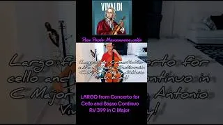 Thumbnail: Largo from #concert for #cello &#bassocontinuo RV399 by #vivaldi #cello #baroquemusic #violoncello