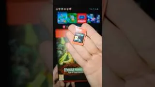 Thumbnail: Hyrule Warriors Age Of Imprisonment Physical Copy Unboxing & Nintendo Switch 2 Game Start #shorts