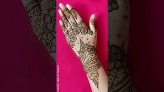 Thumbnail: Easy stylish back hand mehndi design  | Mehndi ka design | mehndi design | mehndi #shorts