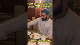 Thumbnail: Celebration with PERA Recommended Officers | CEPAC Academy #ppsc #pera