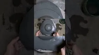 Thumbnail: Handbuilding a Pasta Bowl from Clay 🍝✨#ceramic#pottery #shorts #viral