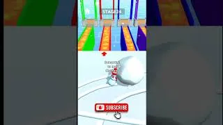 Thumbnail: I Made A World Record in Snow Race #shorts