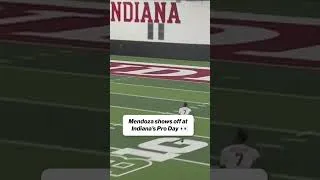 Thumbnail: Projected No. 1 pick Fernando Mendoza showcases his arm at Indiana’s Pro Day 😮‍💨 #NFL #Indiana