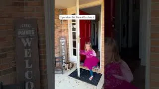 Thumbnail: OPERATION | Getting 7 Kids to Church #bigfamily #church #sunday