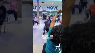 Thumbnail: Leslie sees it- and you will too!Inclusive fitness = Fitness for EVERYbody Chair One Fitness