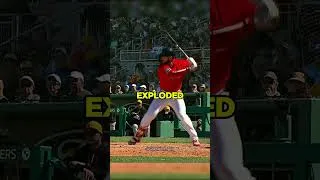 Thumbnail: This Bat Exploded Mid Swing ⚾😱 #baseball #mlb #shorts