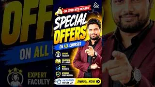 Thumbnail: 🔥 SPECIAL OFFERS ON ALL COURSES  | Don't Miss This Chance🚨Limited Time Offer | Chandan Logics