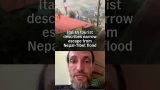 Thumbnail: Italian tourist on how he narrowly escaped Nepal-Tibet flash floods
