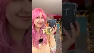 Thumbnail: 4 CRAZY ART PROJECTS 😱 Thrift store makeover 🥳✨ #short #thrift #makeover