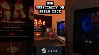 Thumbnail: Diablo 2: Resurrected is OFFICIALLY on the Steam Deck!