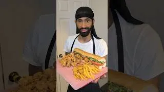 Thumbnail: How a New Orleans shrimp po'boy is made by a New Orleans native  #neworleansfood