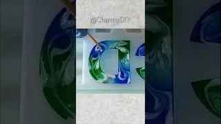 Thumbnail: DIY Epoxy Resin Craft | Resin Alphabet Letter Keychain| Simple Resin Crafts For BEGINNERS #shorts