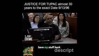 Thumbnail: KEEFE D’S FIRST WORDS AFTER VERDICT: “I’D LIKE TO HAVE MY STUFF BACK” | TUPAC TRIAL