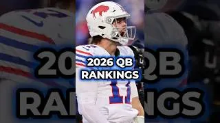 Thumbnail: 2026 NFL QB Rankings From Chat Sports! #nfl #nflnews #shorts
