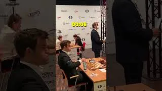 Thumbnail: Magnus Carlsen plays against the late gambit 💀 #chess #magnuscarlsen