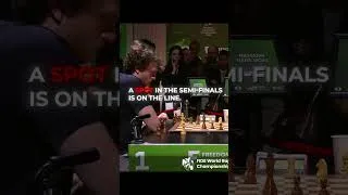 Thumbnail: Magnus Carlsen slams his king on the board #chess #magnuscarlsen
