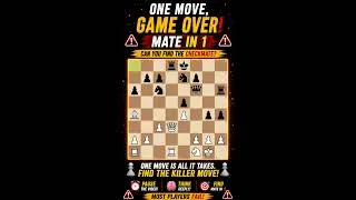 Thumbnail: ONE MOVE, GAME Over! #ChessPuzzle #chess
