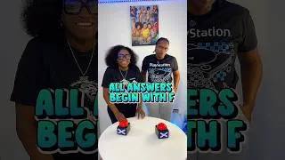 Thumbnail: All answers begin with F 🤭 #cheerfulcompany #challenge #funny #comedy #caribbean