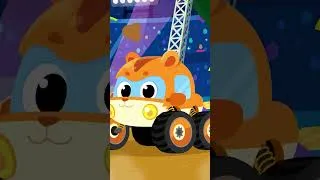 Thumbnail: Vroom! Monster truck! | Nursery rhymes & Kids Song | #Cheetahboo