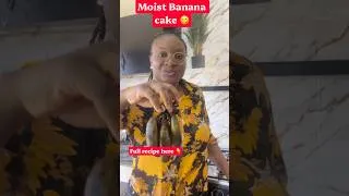 Thumbnail: Moist Banana Cake Recipe 🔥