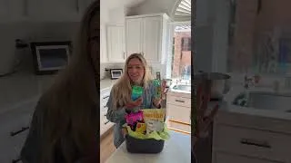 Thumbnail: I love a good little gift basket! My college roommate is having her 4th baby here’s what I added to