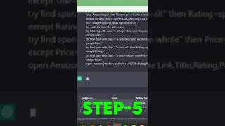 Thumbnail: Amazon Web Scraping Using ChatGPT #chatgpt #shorts #scraping