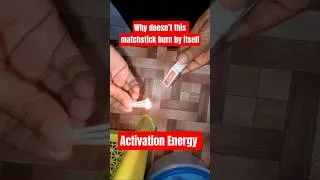 Thumbnail: Why doesn’t this matchstick burn by itself | Activation Energy |Triple Sciences Coach |Saad Anwar