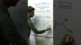 Thumbnail: Geometrical isomerism #shorts subscribe the channel..🙌💌