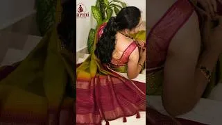 Thumbnail: Raw Silk That Looks So Rich ✨ #sareefashion #ethnicstyle