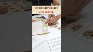 Thumbnail: I'm 55. I'm Sending You a Letter From Tokyo. | Cherry's Letter Club #snailmail  #penpal  #letter
