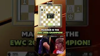 Thumbnail: Magnus Carlsen Is THE #EWC CHAMPION