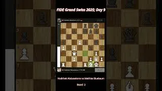 Thumbnail: FIDE Grand Swiss 2025; Day 9 #chess#grandswiss   #uzbekistan