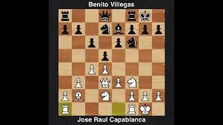 Thumbnail: Jose Raul Capablanca vs. Benito Villegas | Buenos Aires, Argentina (1941)