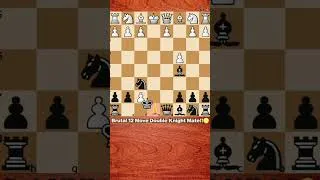 Thumbnail: DUBBLE KNIGHT CHECK MATE #chess #helpmemakethismakesense #brilliantmove #games #chessgame #chesslove