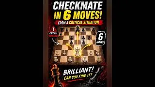 Thumbnail: ♟️ Chess Comeback | Brilliant Move | Critical Position | Tactical Chess | Checkmate