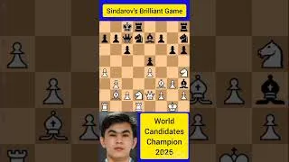 Thumbnail: Sindarov's Brilliant Game, #chess