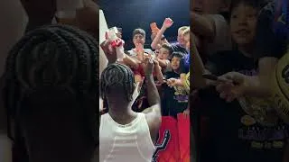 Thumbnail: Caleb Wilson made a core memory for this fan 🥹❤️ #nba #chicagobulls #basketball #giveaway #wholesome