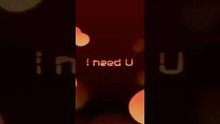 Thumbnail: the second single off my debut album, ‘I NEED U’ with Cyprian Zlociak, out friday 14th november 🌋🧡