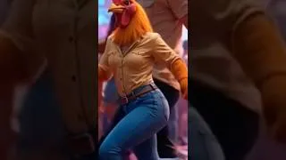 Thumbnail: Chicken dance funny #shorts #chicken #chickendance #chickendancesong