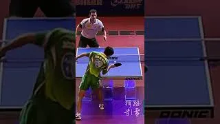 Thumbnail: 🏓KATANA vs NUCLEAR BOMB! 🤯🔥  #TableTennis #Chopper #TimoBoll #tabletennis #pongbot #pingpong