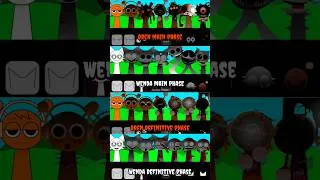 Thumbnail: Sprunki Main Phase 1-7 Vs Definitive Phase 1-7 Of Oren & Wenda #incredibox #sprunkimod #sprunki